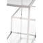 Yerkes 100cm Glass Top Console Table