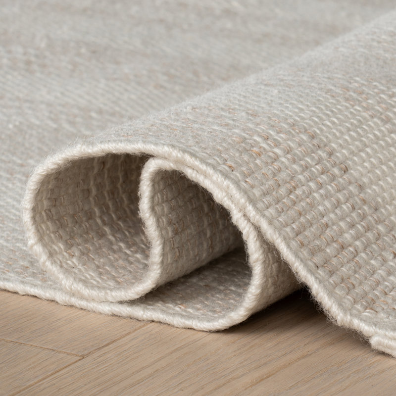Nexel Striped Farmhouse Rug, Beige, Rectangle 7'6" x 9'6"