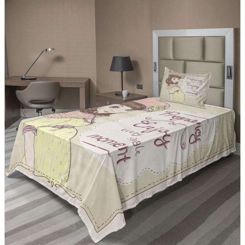 Microfiber Sheet Set, Twin Sheet Set + Fitted Sheet + 1 Pillowcase