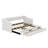 Twin XL To King Size Upholstered Daybed With Drawers-1077615606