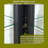 Display Case with Built-in Lighting for Collectibles and Wine Storage-118323466