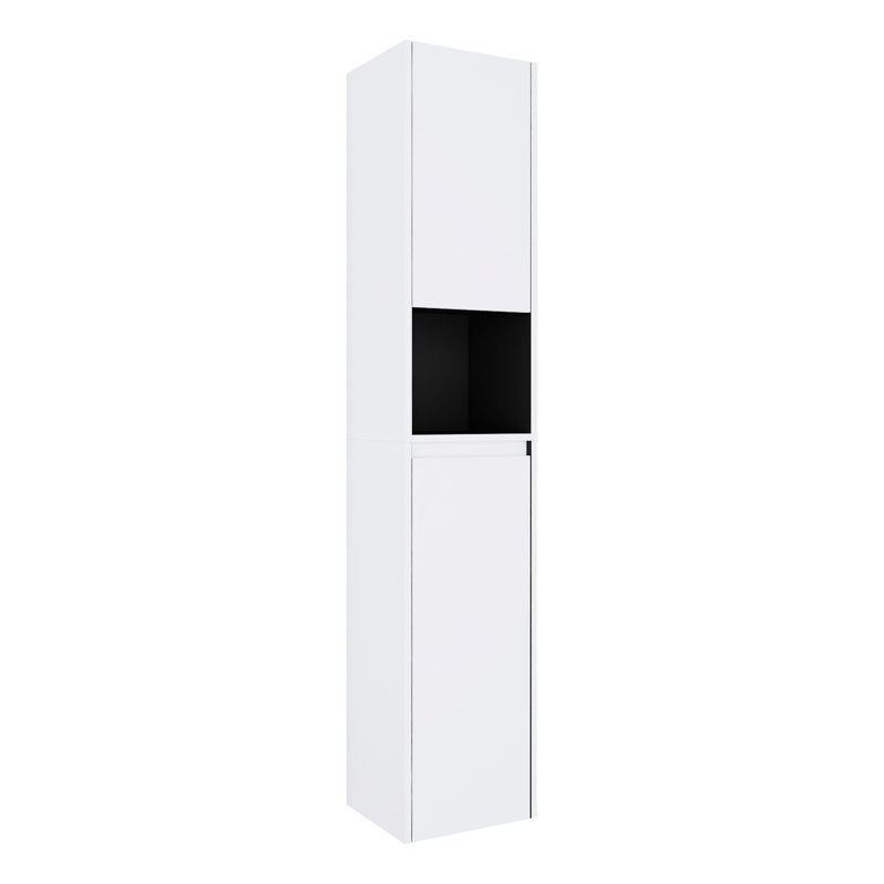 Armoire murale de salle de bain 12 po, 2 portes à fermeture en douceur, blanc, objet tendance, armoire de rangement généreuse, 12 po, accessoire, espace généreux