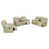 Similicuir beige est en rupture de stock