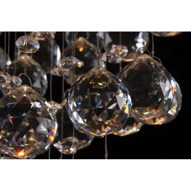 Schwartz 3-Light Crystal Chandelier
