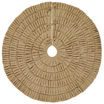 Festive Finds Burlap Tree Skirt
