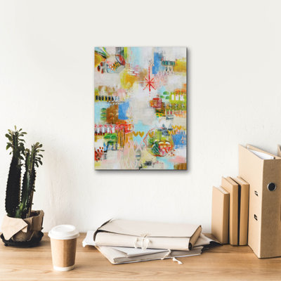  'Exuberant Summer' by Katherine Irvin Canvas Wall Art, 12" x 16"