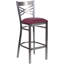 Tabouret de bar en métal «X»-33495606-94654449-102374759