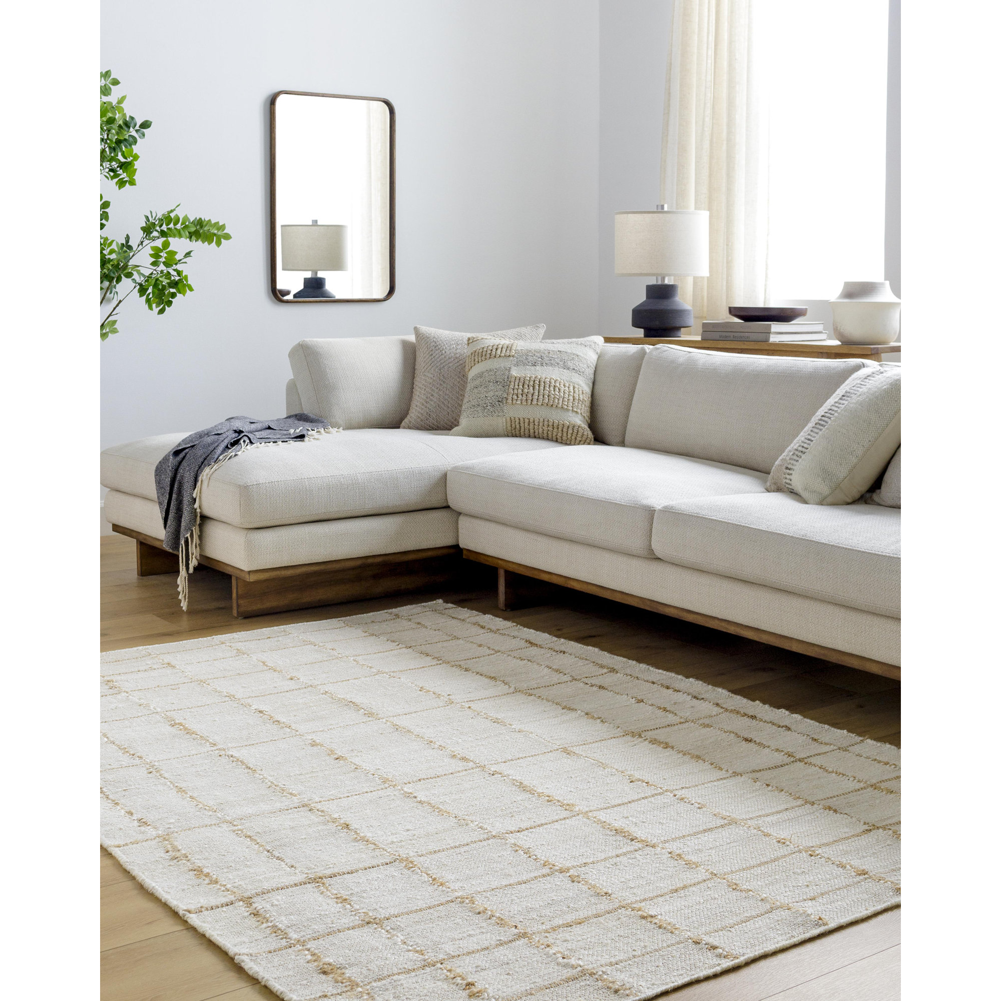 Becki Owens x Livabliss Kamey Hand Woven Area Rug, Rectangle 8' x 10'
