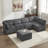 Premium U-Shape Sectional
