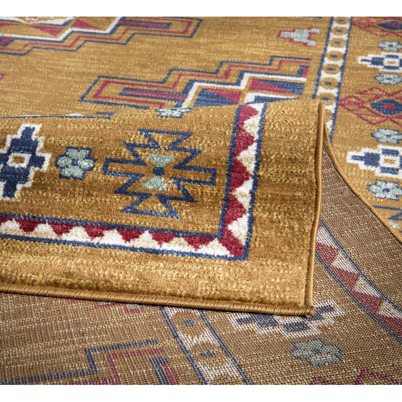 Floral Indoor / Outdoor Area Rug, Rectangle 50x80cm