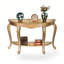 Console demi-cercle Champagne