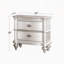 Modern Nightstand with Drawers