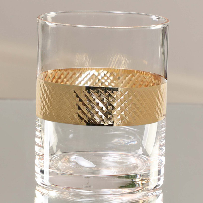 Caerphilly 400ml Crystal Whiskey Glass Set