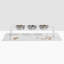 Medium Triple Dog Bowl Feeder With Silver Bowls-1397943301-1397943300