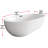 Fredericksburg 70'' x 33.5'' Soaking Acrylic Bathtub-108230023