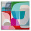 «Breaking Sky» par Marion Griese, art mural en verre acrylique, 36 po x 36 po-101625072