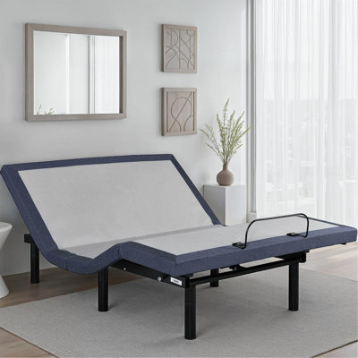 Adjustable Bed Base With Massage And Head And Foot Position Adjustments