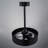 18" Minimalist Matte Black Integrated LED Ceiling Fan
