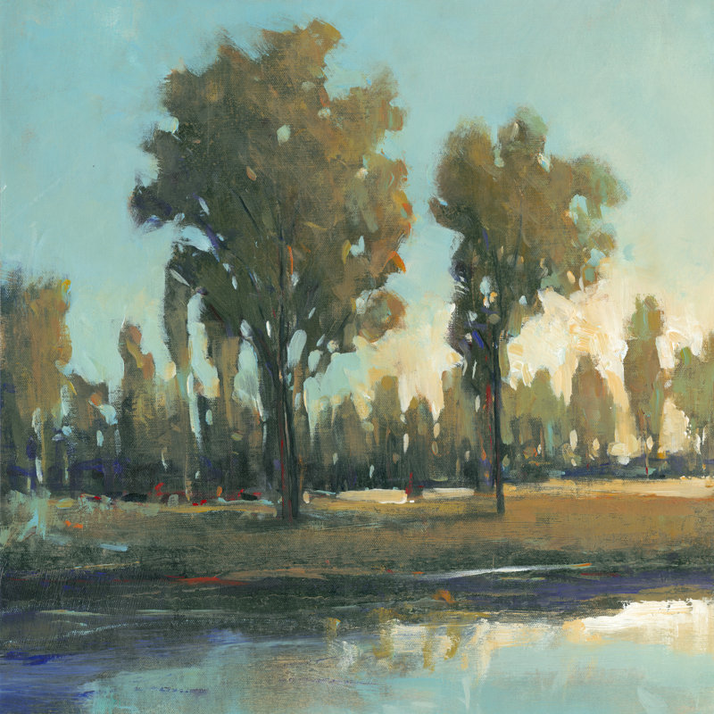 Early Morning Spring by Timothy O' Toole - Wrapped Canvas Painting, 30cm H x 30cm W