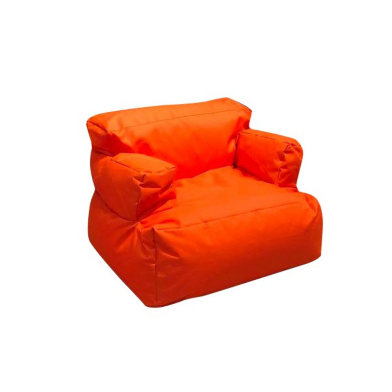Fauteuil à billes, Polyester orange