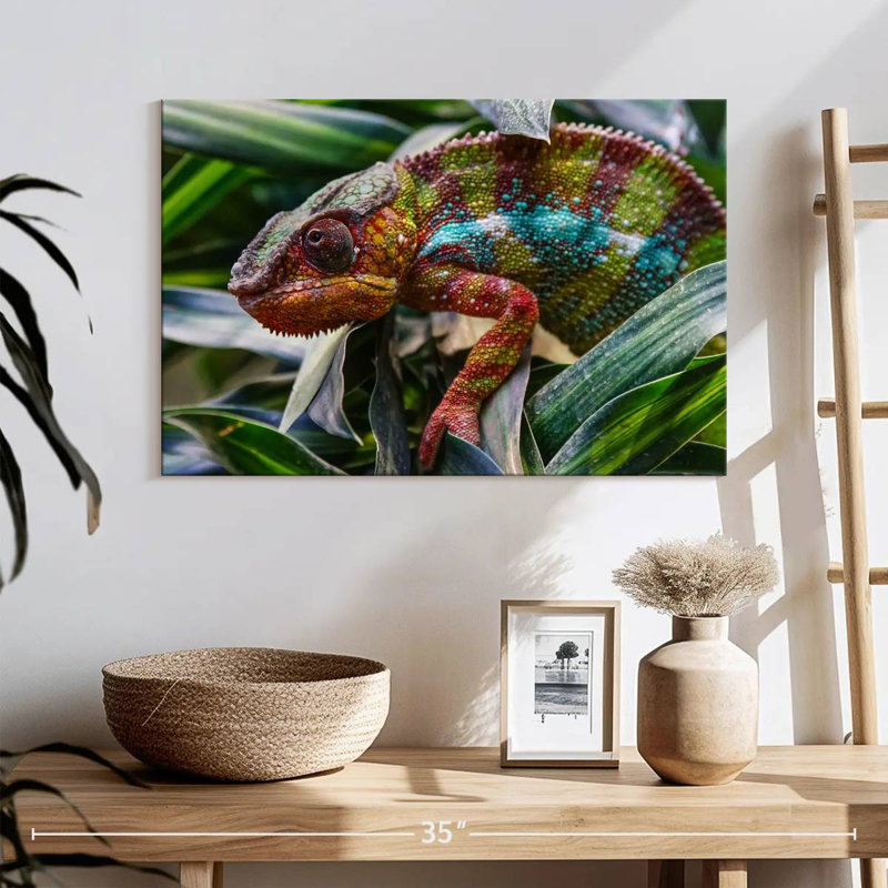 Caméléon Brampt, H 8 po x l 12 po