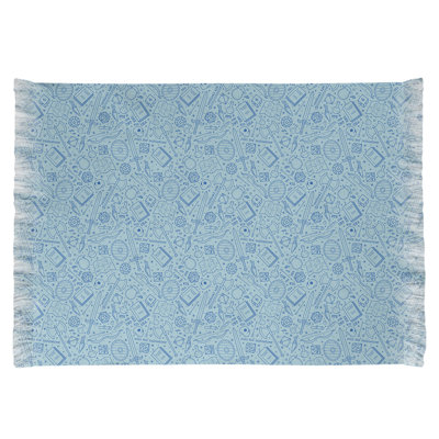 Tapis bleu area rpg Mcguigan