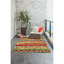 Tapis orange / jaune / vert en polyester touffeté à la main Jontue-216659426