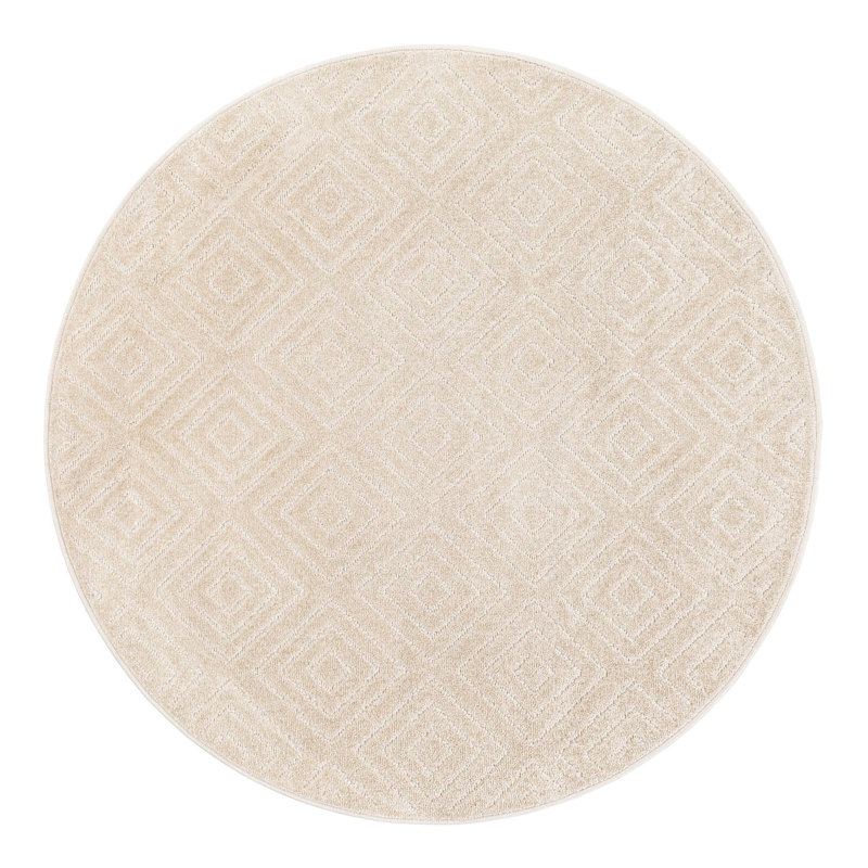 Sabrina Soto Logan Indoor/Outdoor Rug, Round 5'1"