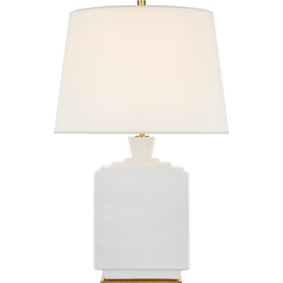 Meurice 27" Table Lamp with Linen Shade