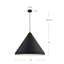Luminaire suspendu conique à 1 lumière Dorothy-64145124-64113636