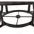 Outdoor Cast Aluminum Circular Dining Table, Bronze 