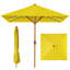 Parasol carré solaire à DEL pour terrasse-131104443