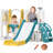 6 in 1 Toddler Slide and Swing Set