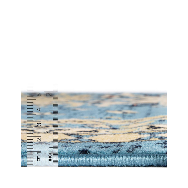 Eesi Oriental Indoor Rug, Round 8'