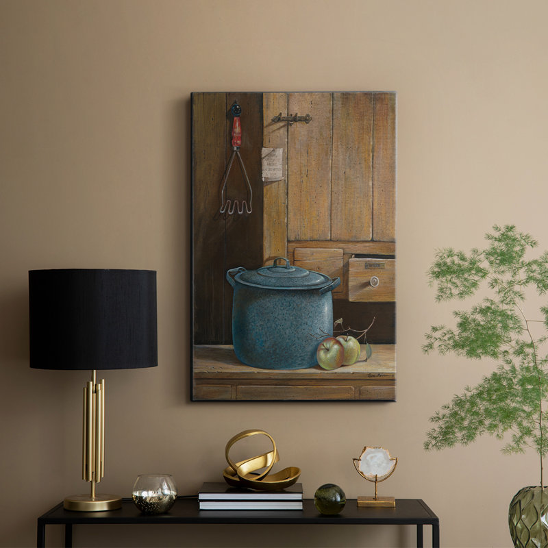 Raviolis aux pommes - galerie Cavas sur mesure, H 18 po x l 12 po