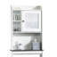 Armoire en bois, armoire d'appoint avec tablette