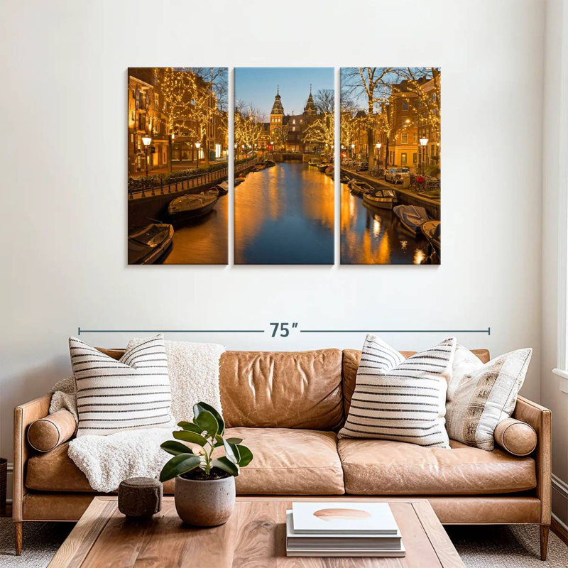 Lumières de Noël Sireci Amsterdam, H 36 po x l 57 po