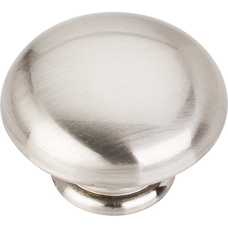 Gatsby 1 3/16" Diameter Mushroom Knob, Satin Nickel