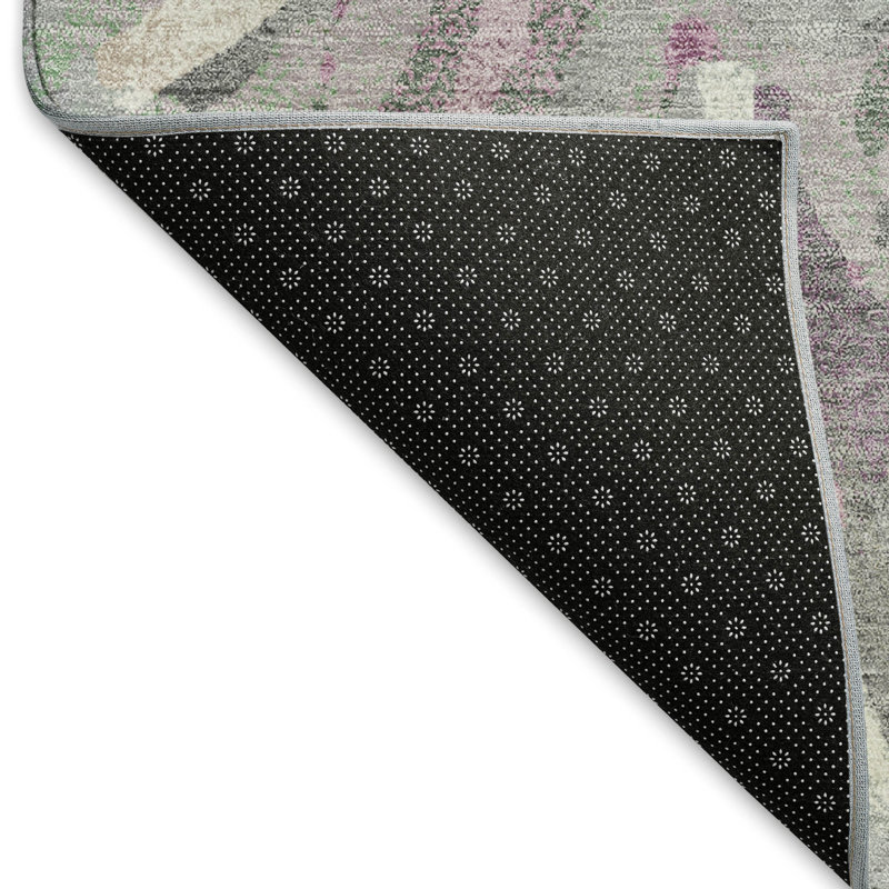 Machine Washable Indoor/Outdoor Chantille ACN2340 Floral Rug, Rectangle 10' x 14'