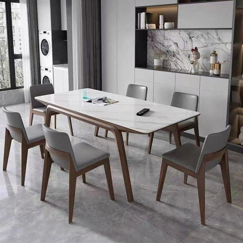 Ensemble de salle à manger rectangulaire Terecita, H 29,52 po x L 70,86 po x l 35,43 po