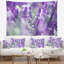 Magnifique tapisserie de fleurs de menthe mauve-28488457