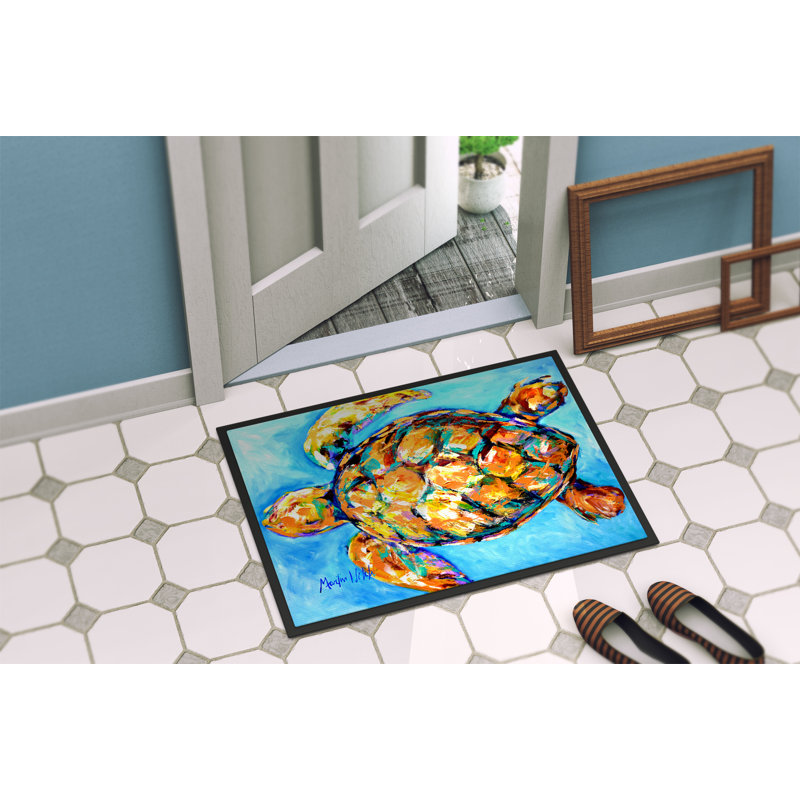 Tapis d'entrée antidérapant Daley, Rectangle 2 pi x 3 pi
