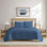 Ensemble de courtepointe en microfibre délavée 3 pièces Swift Home