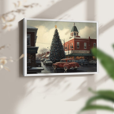 «Chirstmas Art» - CECL XXXVII - Reproduction encadrée - Restickable