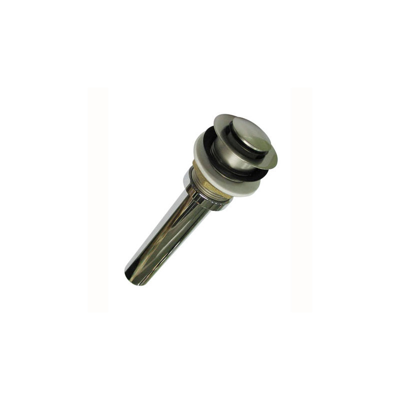 South Beach Pop-Up Bathroom Sink Drain, Brushed Nickel
