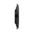 QXA787KLH Wall Clock, Metallic Black-60117019