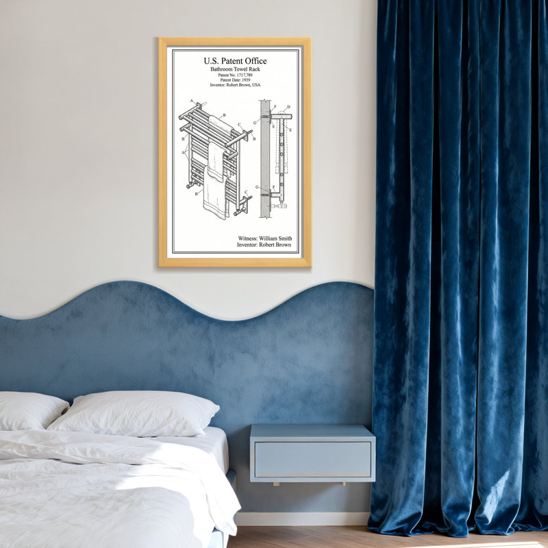 Dessin de porte-serviettes Bath & Laundry