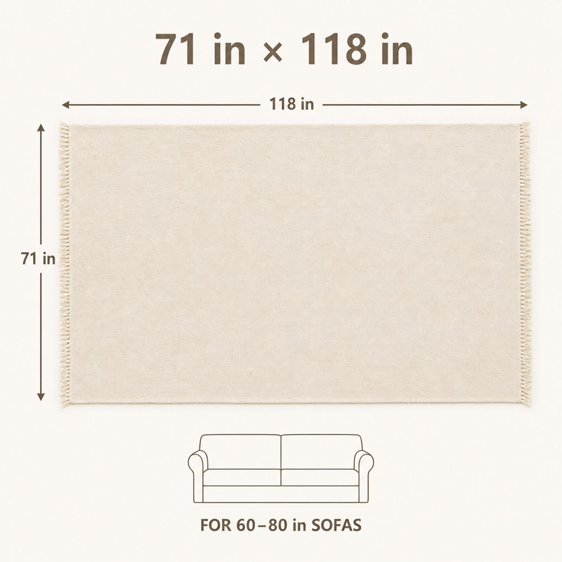 Chenille Couch Cover for Pets and Sectional Sofas