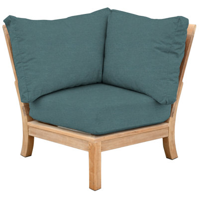 St. Lucia Teak Outdoor Sectional Corner Chair