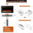 Rayva Front-Venting Recessed and Wall-Mounted Electric Fireplace -509858909